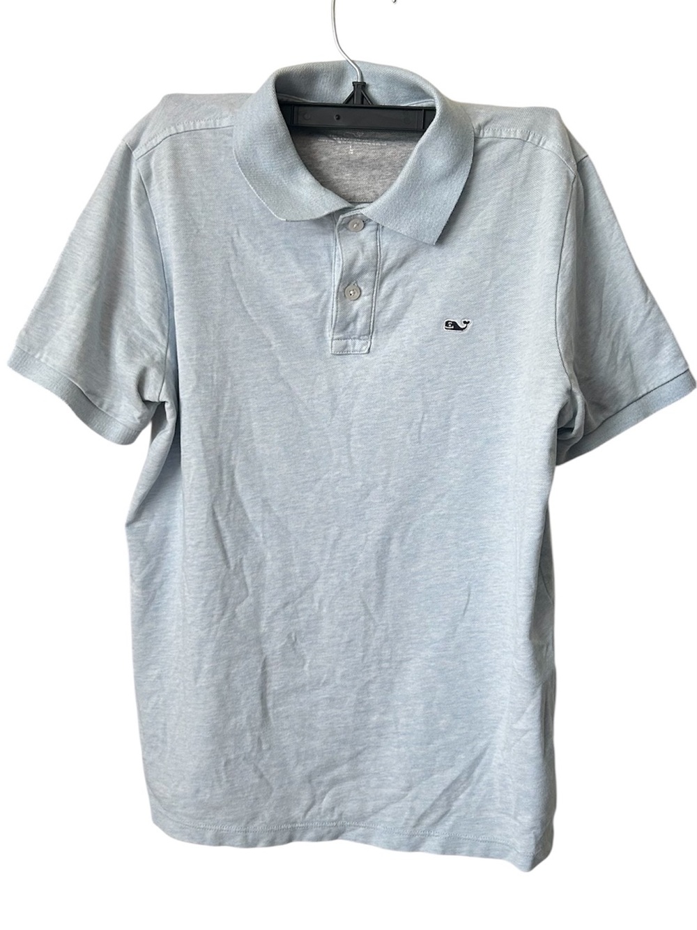 Vineyard vines kids Light Blue Polo Shirt - Classic Short Sleeve, Sz L (16)